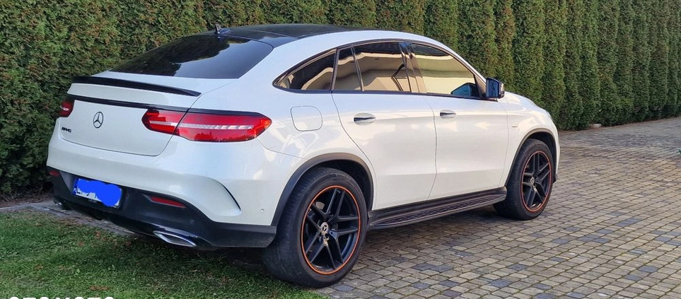 Mercedes-Benz GLE cena 269500 przebieg: 138000, rok produkcji 2018 z Pajęczno małe 211